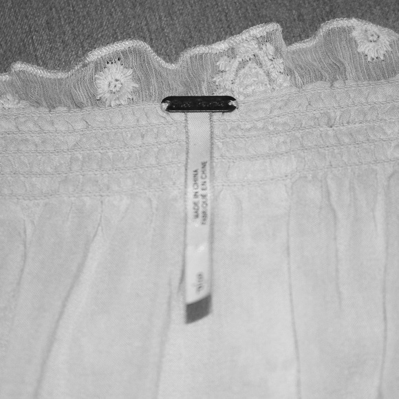 Free People Juliet Off The Shoulder Dress SZ S - Picture 5 of 7